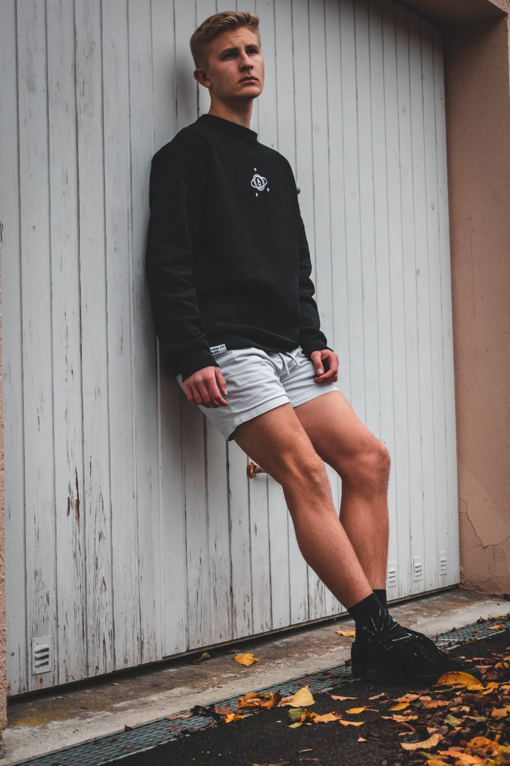 This is a self-portrait of me posing with the Dream. Pullover.