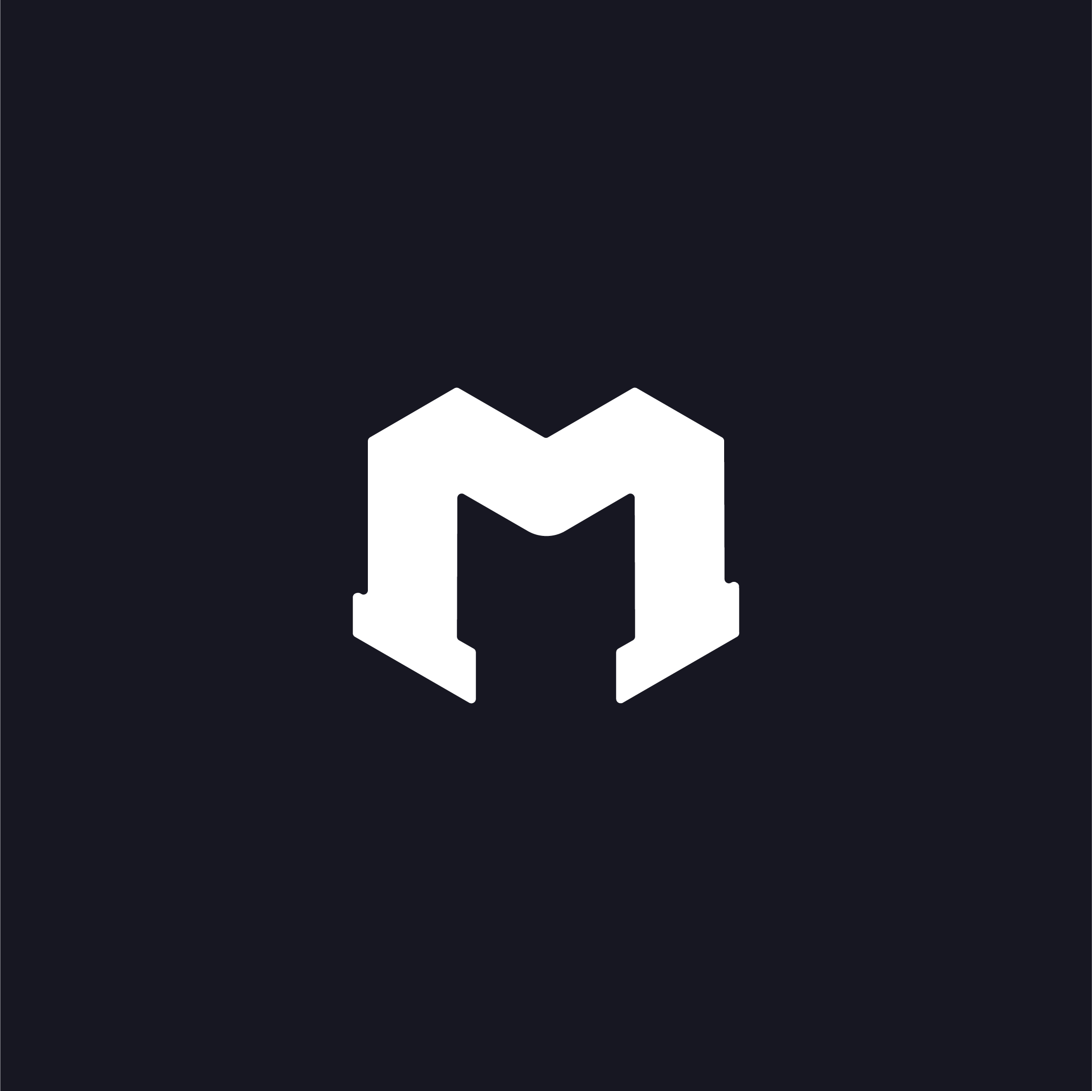 Emil Magnusson is a full-stack developer who mainly works behind the scenes on projects. With this in mind a vague connection to the github logo is included to connect to the full stack developer side. The M has a confident but sutble appeal to like a knight which reflects his workflow.
